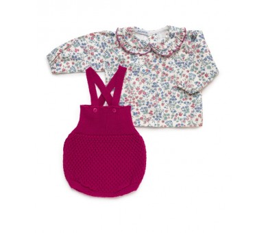 Blusa flores con ranita  Juliana