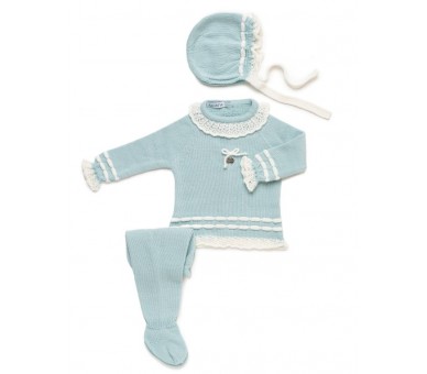 Conjunto bebé polaina Juliana Vistiendo Bebés