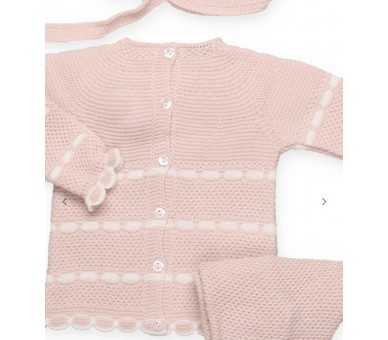 Conjunto bebé polaina Juliana Vistiendo Bebés