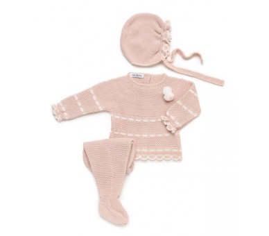 Conjunto bebé polaina Juliana Vistiendo Bebés